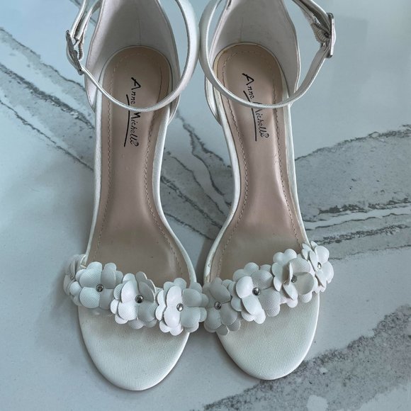 All Fleur You Heel in White ModCloth - Picture 2 of 7